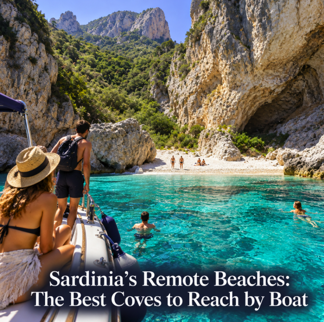 Sardinia’s Remote Beaches: The Best Coves to Reach by Boat