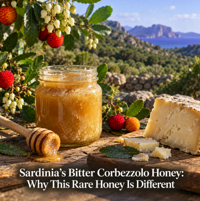 Sardinia’s Bitter Corbezzolo Honey: Why This Rare Honey Is Different