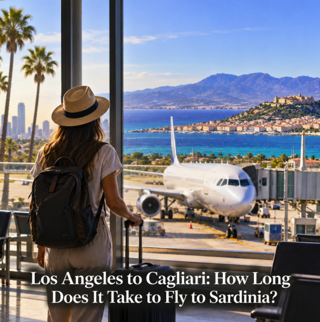 Los Angeles to Cagliari: How Long Does It Take to Fly to Sardinia?
