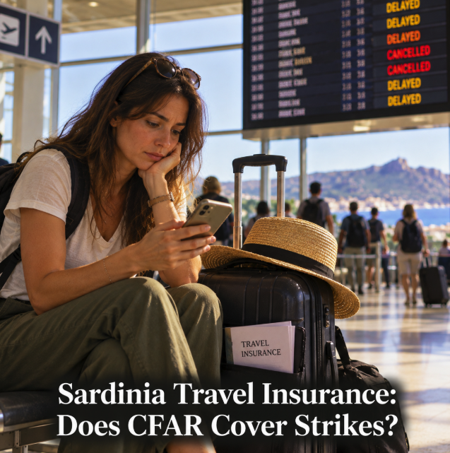 Sardinia Travel Insurance: Does CFAR Cover Strikes?