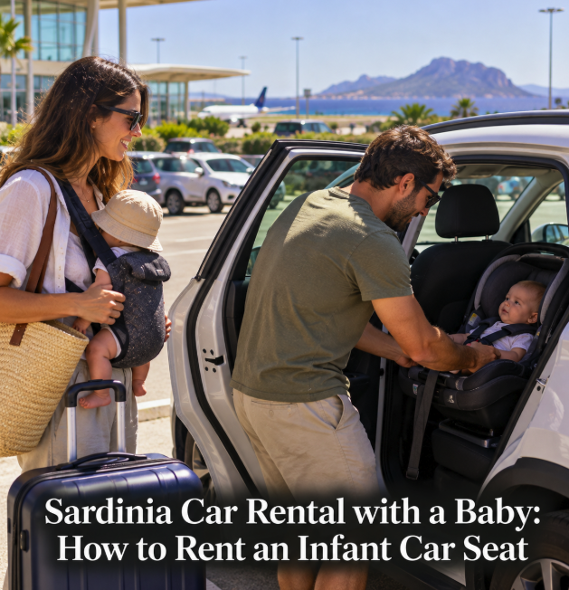 Sardinia Car Rental with a Baby: How to Rent an Infant Car Seat