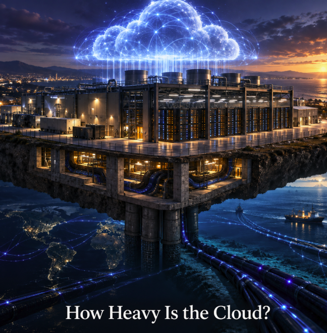 How Heavy Is the Cloud? The Massive Physical World Behind Our Digital Lives