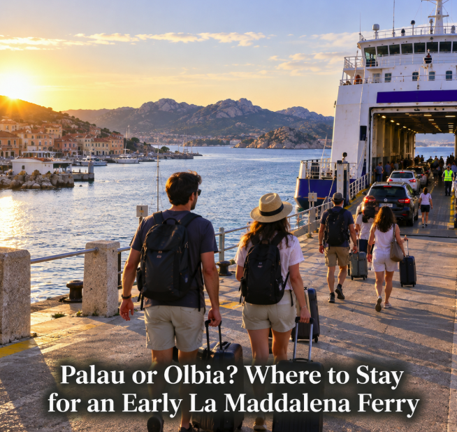 Palau or Olbia? Where to Stay for an Early La Maddalena Ferry