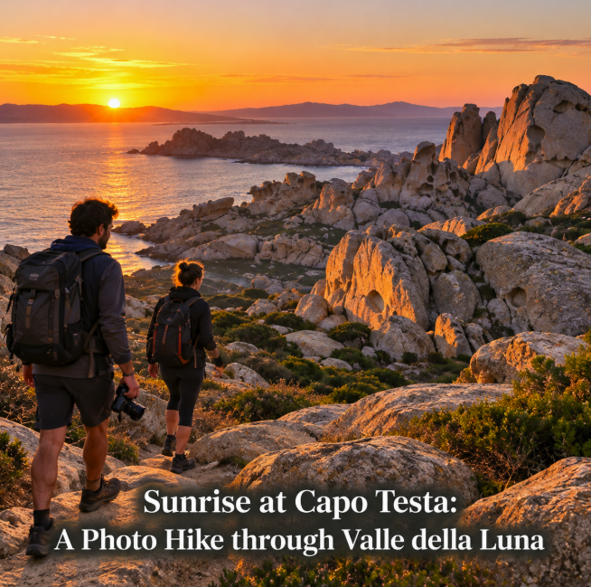 Sunrise at Capo Testa: A Photo Hike through Valle della Luna