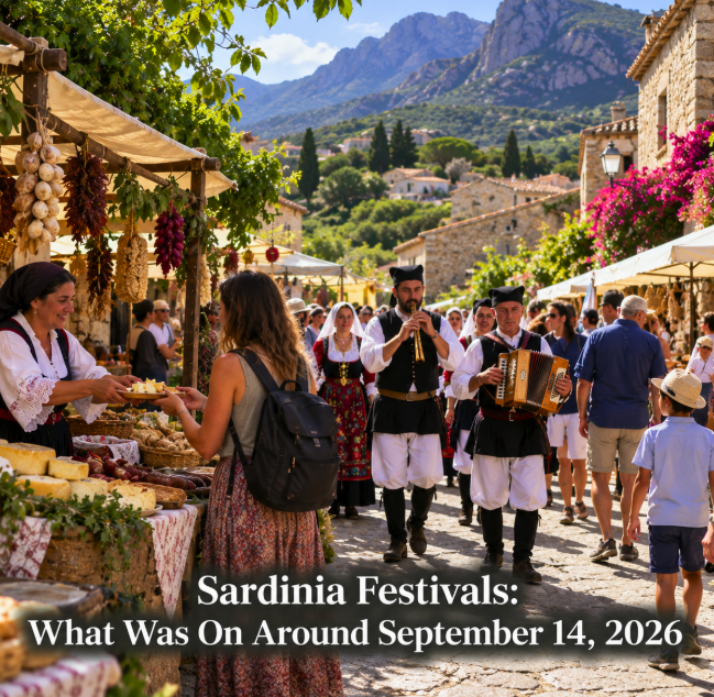 Sardinia Festivals: What Was On Around September 14, 2026