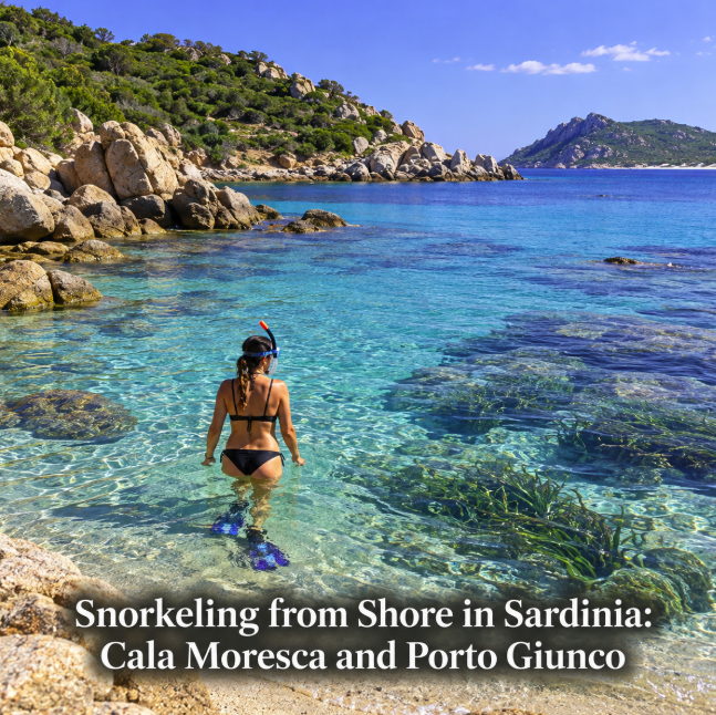 Snorkeling from Shore in Sardinia: Cala Moresca and Porto Giunco