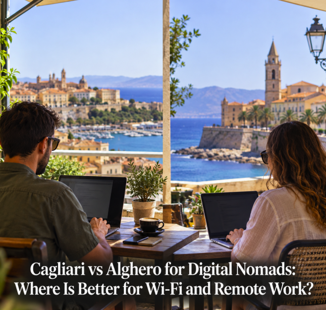 Cagliari vs Alghero for Digital Nomads: Where Is Better for Wi-Fi and Remote Work?