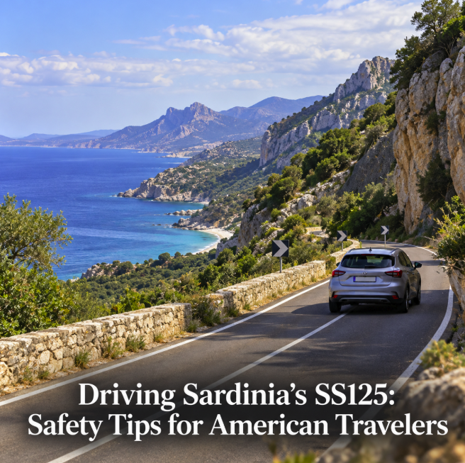 Driving Sardinia’s SS125: Safety Tips for American Travelers