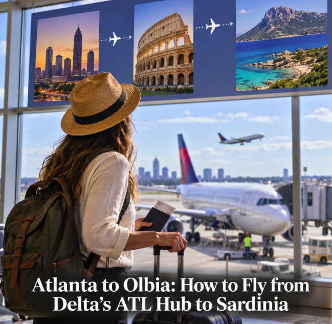 Atlanta to Olbia: How to Fly from Delta’s ATL Hub to Sardinia