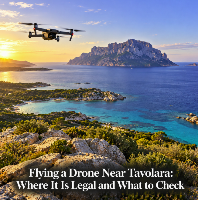 Flying a Drone Near Tavolara: Where It Is Legal and What to Check