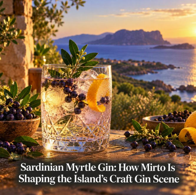 Sardinian Myrtle Gin: How Mirto Is Shaping the Island’s Craft Gin Scene