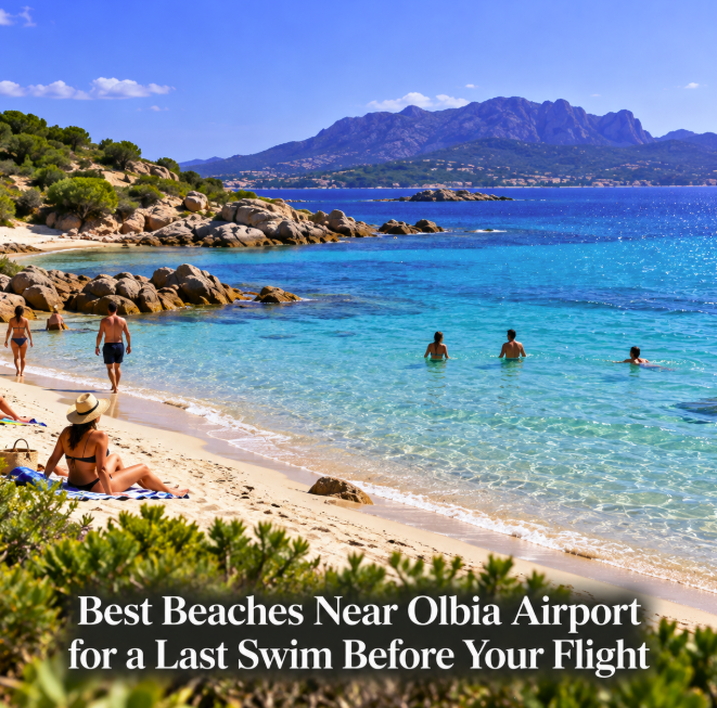 Best Beaches Near Olbia Airport for a Last Swim Before Your Flight