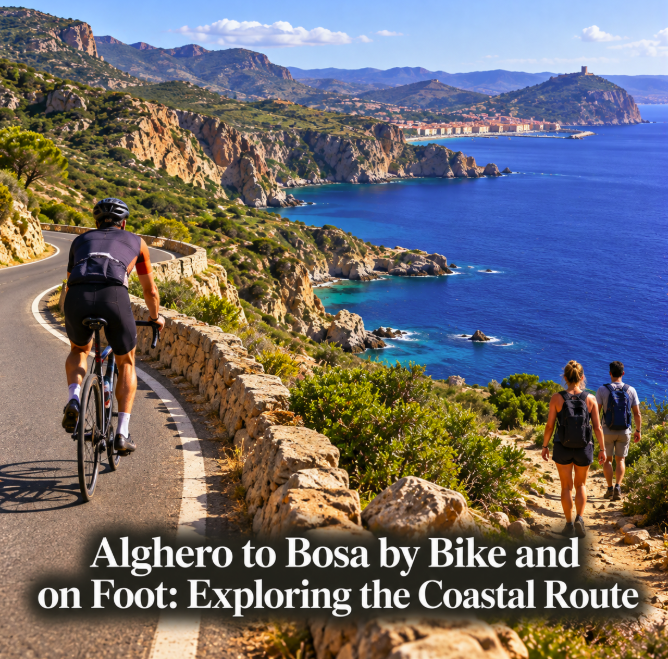 Alghero to Bosa by Bike and on Foot: Exploring the Coastal Route