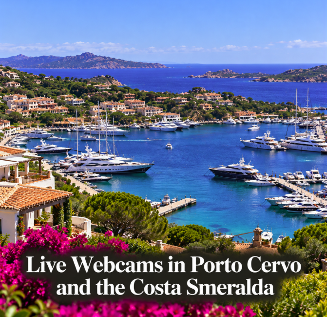 Live Webcams in Porto Cervo and the Costa Smeralda