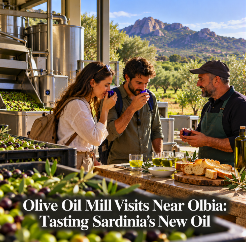Olive Oil Mill Visits Near Olbia: Tasting Sardinia’s New Oil