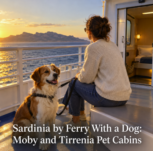 Sardinia by Ferry With a Dog: Moby and Tirrenia Pet Cabins