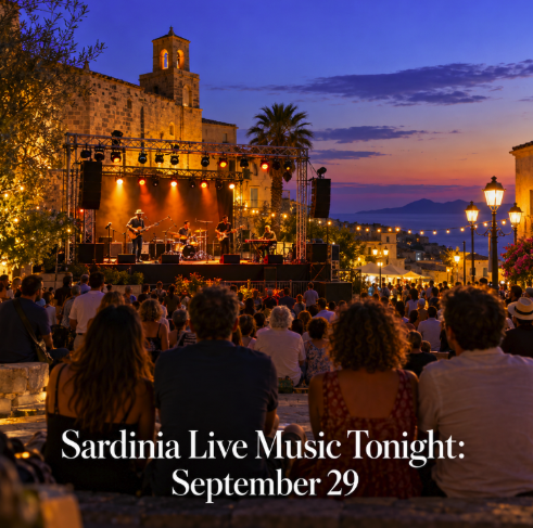 Sardinia Live Music Tonight: September 29, 2026