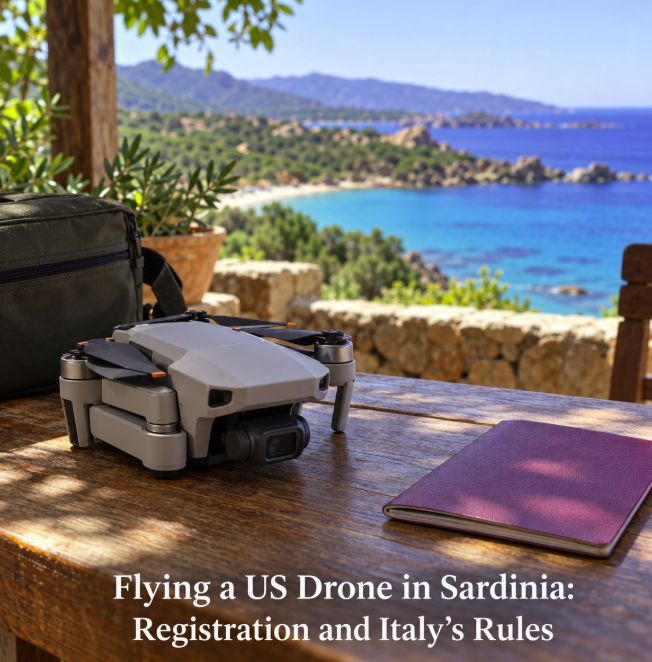 Flying a US Drone in Sardinia: Registration and Italy’s Rules