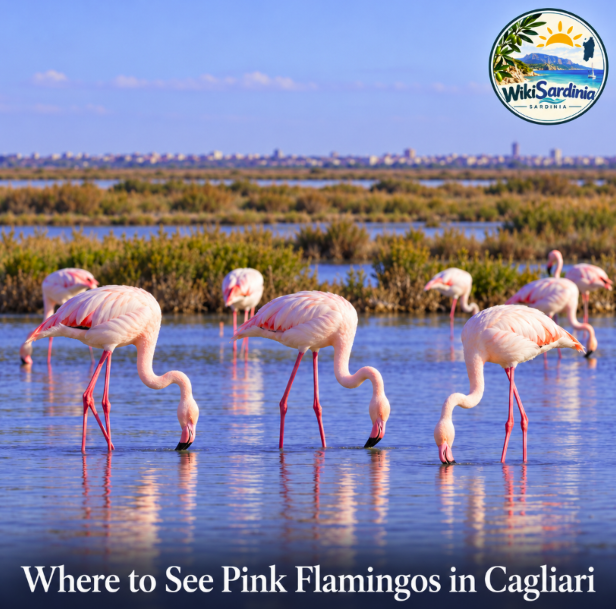 Where to See Pink Flamingos in Cagliari