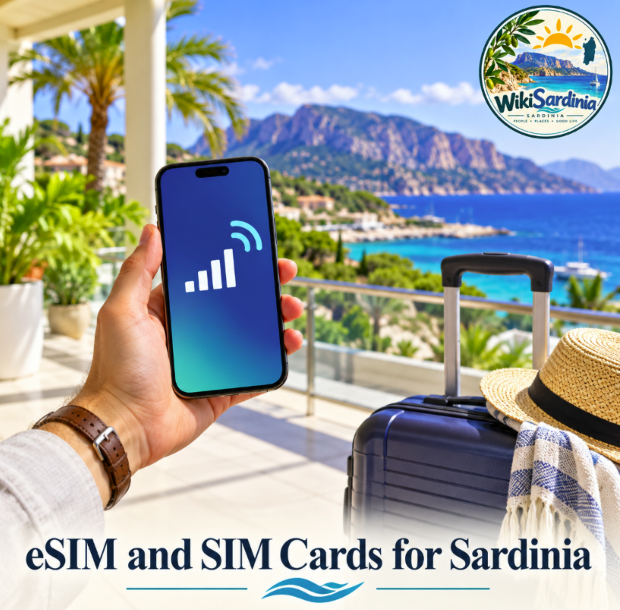eSIM and SIM Cards for Sardinia