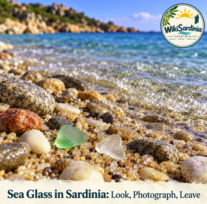 Sea Glass in Sardinia: Look, Photograph, Leave