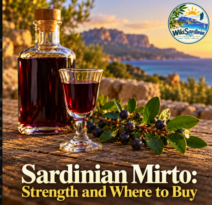 Sardinian Mirto: Strength and Where to Buy