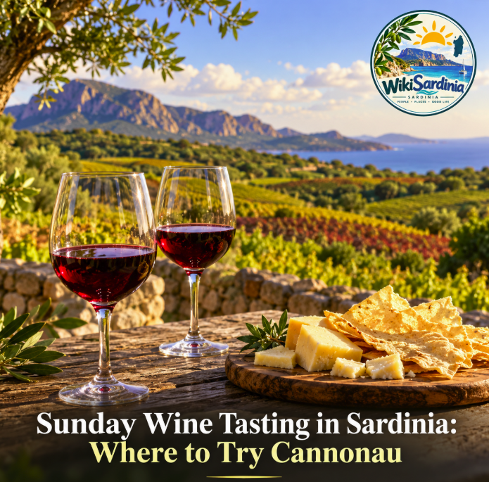 Sunday Wine Tasting in Sardinia: Where to Try Cannonau