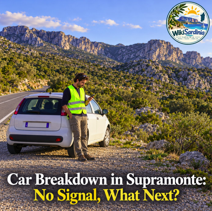 Car Breakdown in Supramonte: No Signal, What Next?