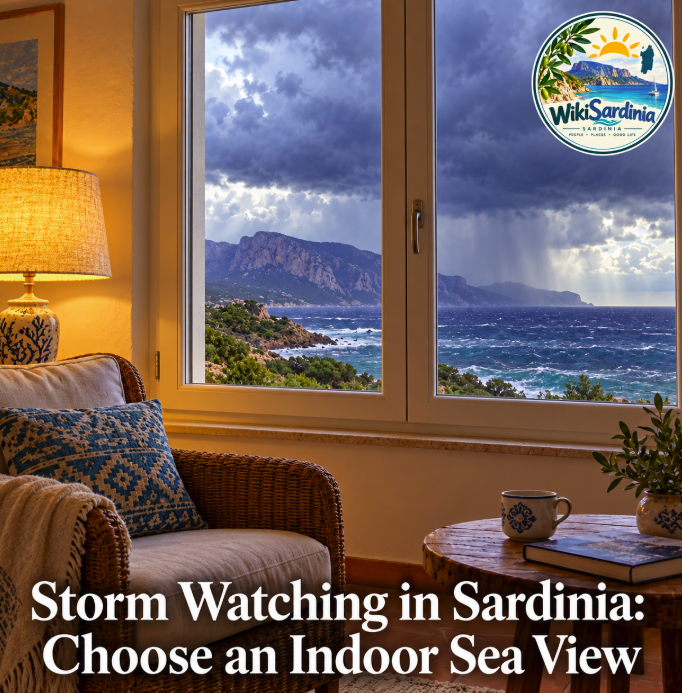 Storm Watching in Sardinia: Choose an Indoor Sea View