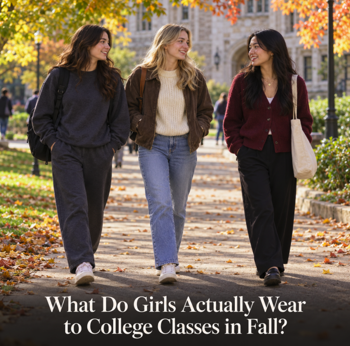What Do Girls Actually Wear to College Classes in Fall?