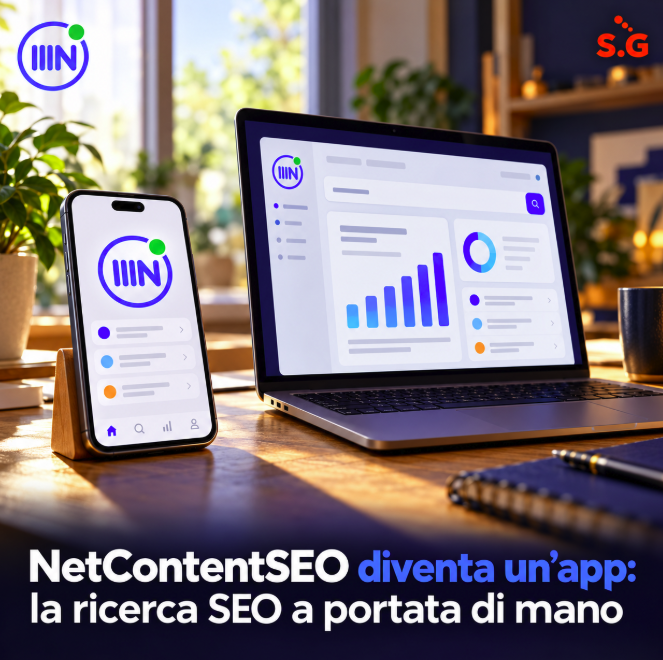NetContentSEO diventa un’app: la ricerca SEO a portata di mano