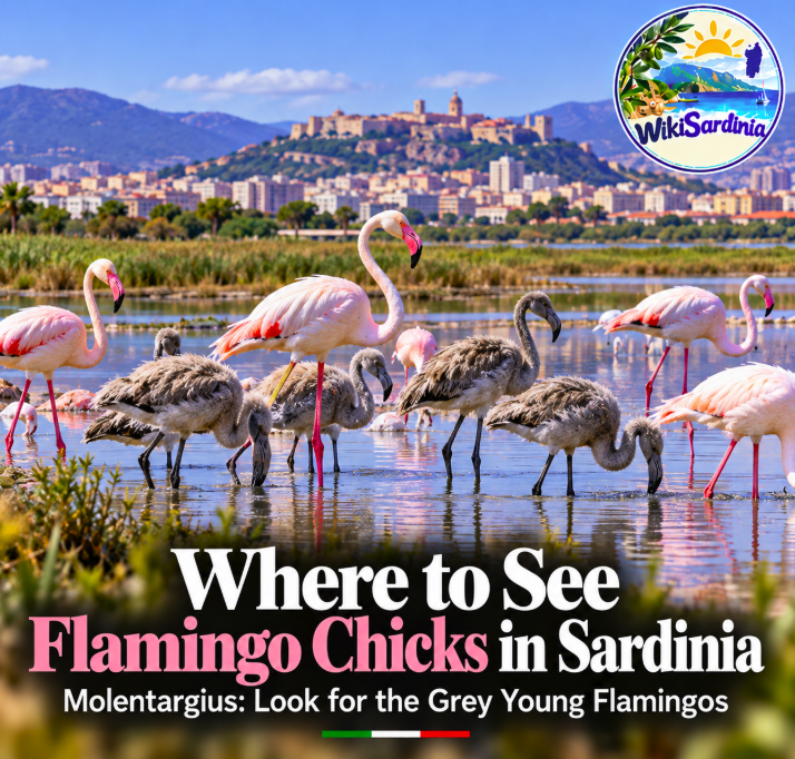 Where to See Grey Flamingo Chicks in Sardinia: Molentargius Has Thousands of 2026 Young Birds