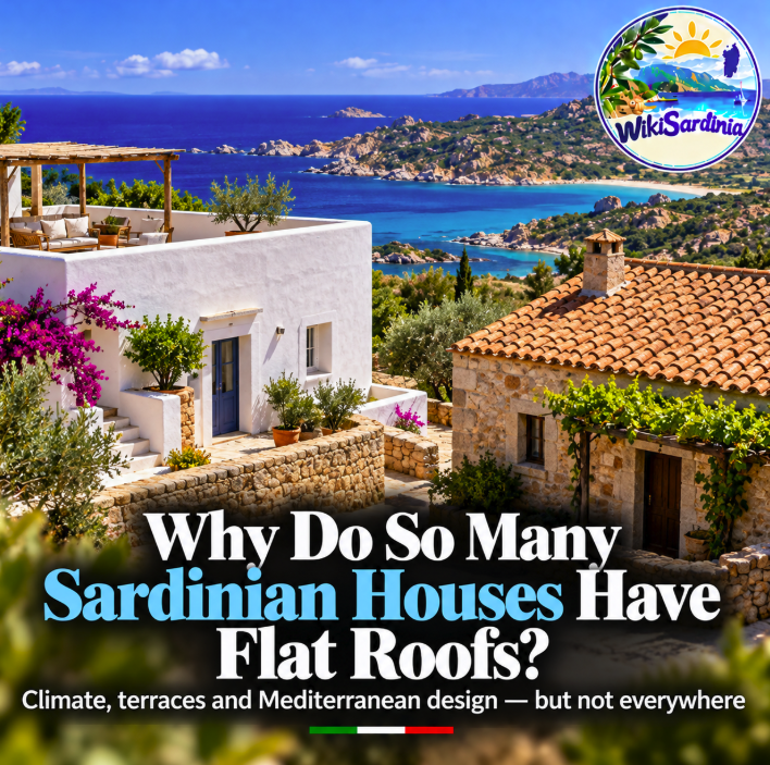 Why Do So Many Sardinian Houses Have Flat Roofs? The Mediterranean Architecture Explained