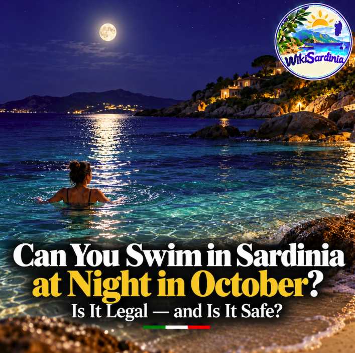 Can You Swim in Sardinia at Night in October? Is It Legal — and Is It Safe?