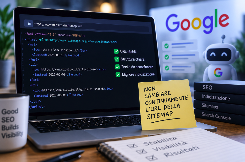 Google sconsiglia il cache busting delle sitemap: perché gli URL stabili contano ancora