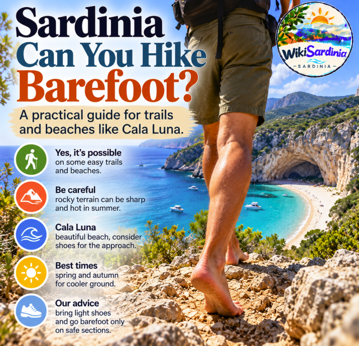 Can You Hike Barefoot in Sardinia? Cala Luna Trails vs Beach Walking