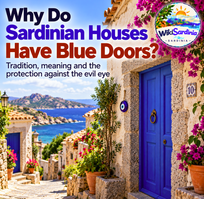 Why Do Sardinian Houses Have Blue Doors? Tradition, Folklore and the Evil Eye