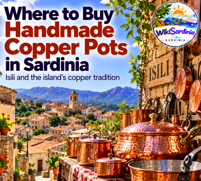 Where to Buy Handmade Copper Pots in Sardinia: Discover Isili's Copper Tradition