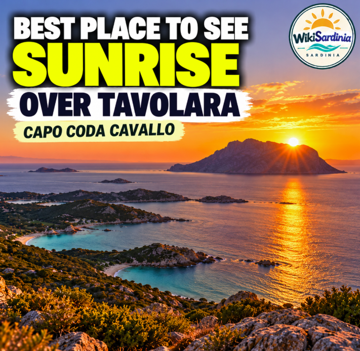 Best Place to See Sunrise Over Tavolara: Capo Coda Cavallo Guide