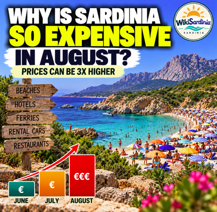 Why Is Sardinia So Expensive in August? The Real Cost of Peak Season