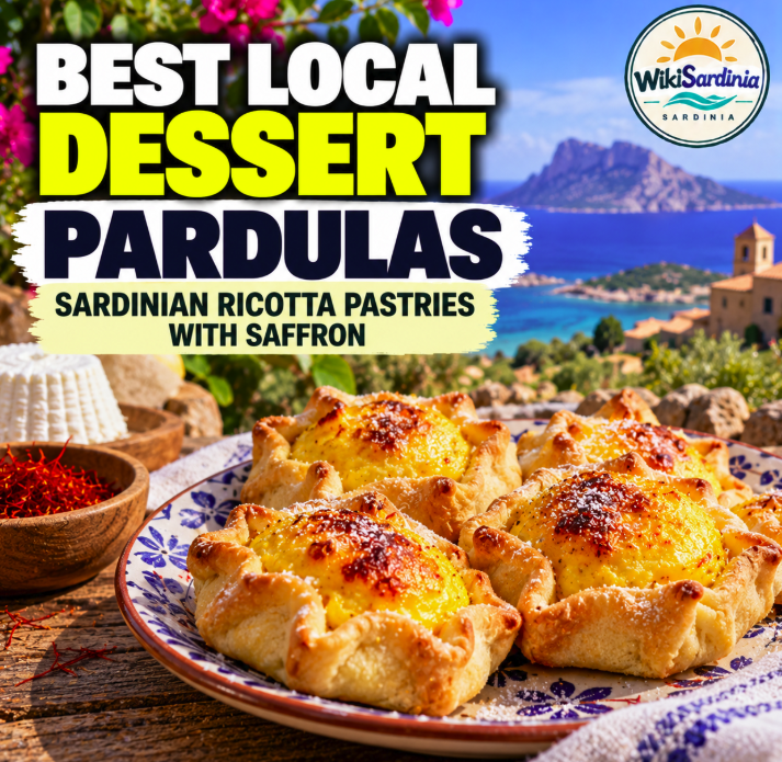 Sardinian Pardulas Recipe: Traditional Ricotta Pastries with Saffron