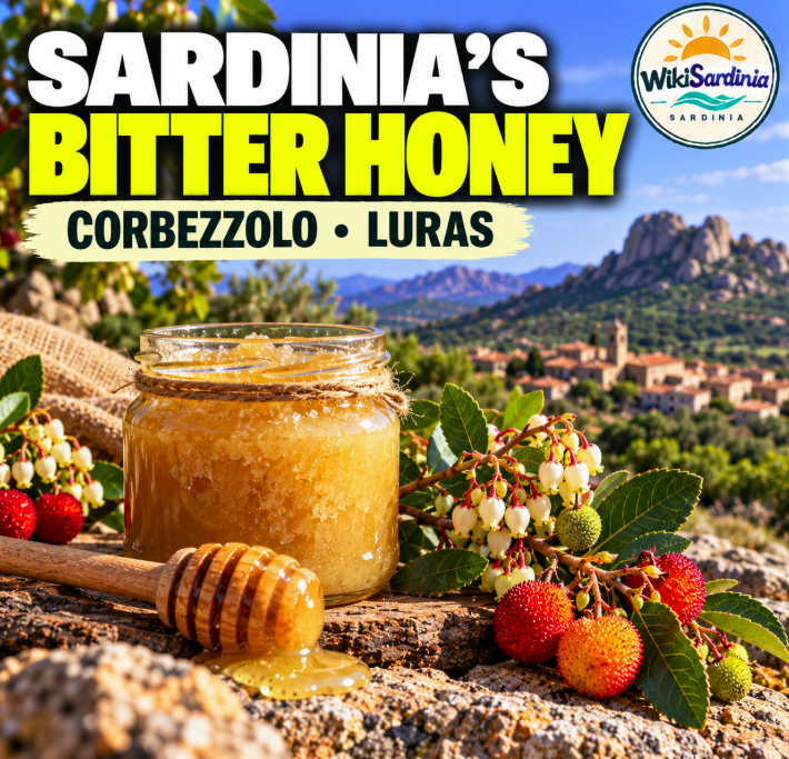 Where to Buy Sardinian Bitter Honey: Corbezzolo Honey Near Luras