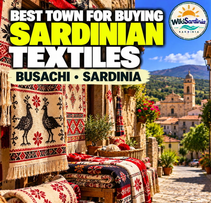 Where to Buy Traditional Sardinian Textiles: A Guide to Busachi