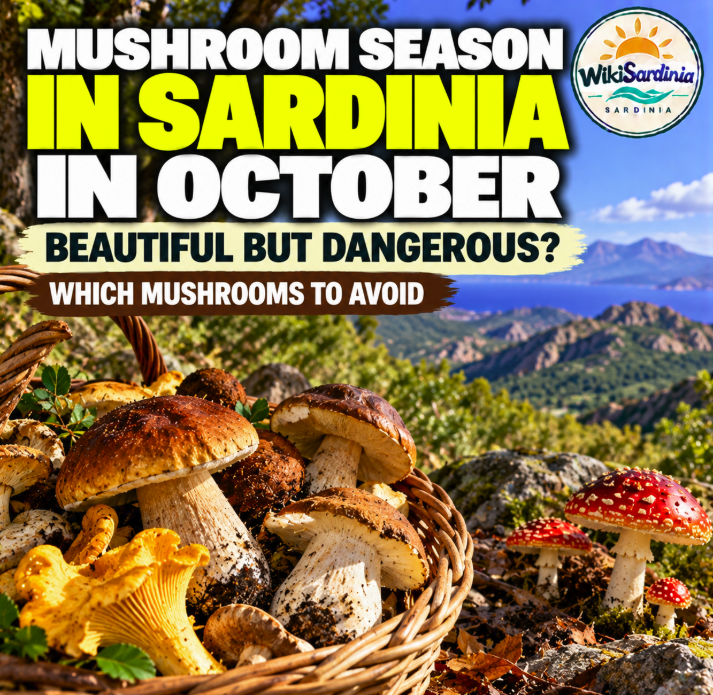 Is Mushroom Hunting in Sardinia Dangerous in October? Poisonous Mushrooms and Safety Rules