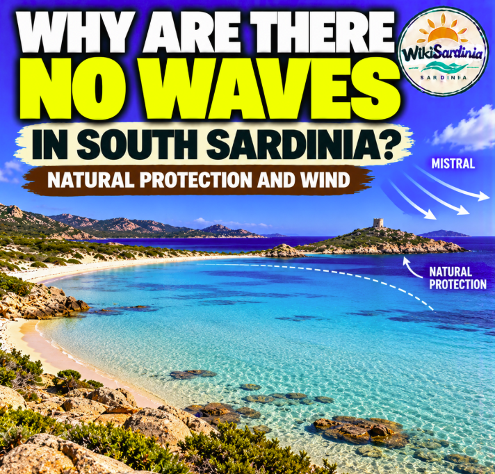 Why Is the Sea So Calm in Southern Sardinia? Wind, Waves and Sheltered Beaches Explained