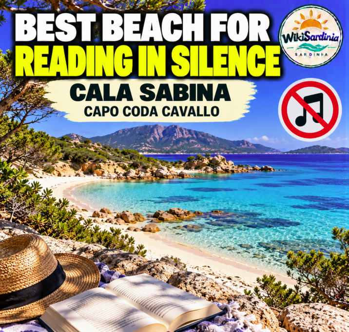 Best Beach for Reading in Silence in Sardinia: Cala Sabina and Capo Coda Cavallo