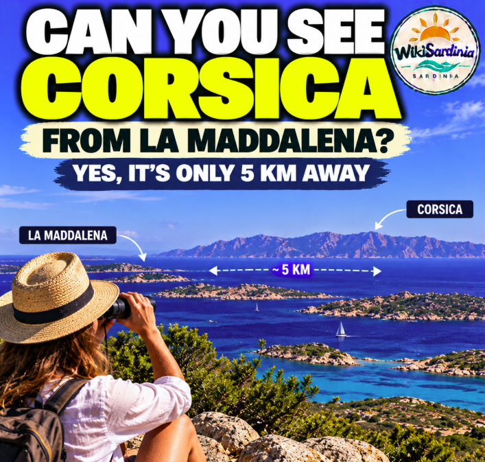 Can You See Corsica from La Maddalena? Views Across the Strait of Bonifacio