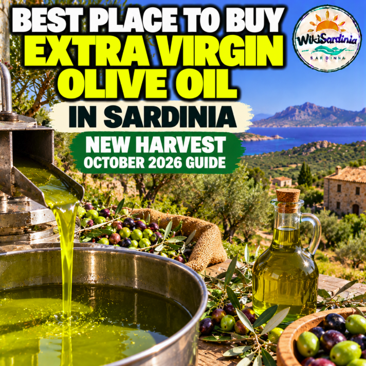 Where to Buy New-Harvest Extra Virgin Olive Oil in Sardinia: October 2026 Guide