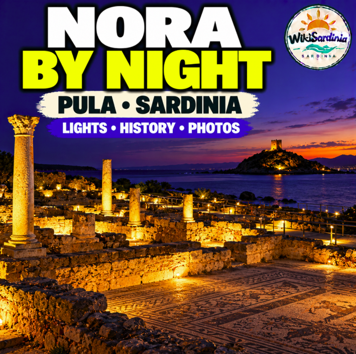Nora by Night: Can You See Pula's Archaeological Site Illuminated After Dark?