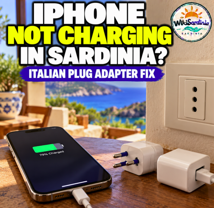 iPhone Not Charging in Sardinia? How to Fix an Italian Plug Adapter Problem